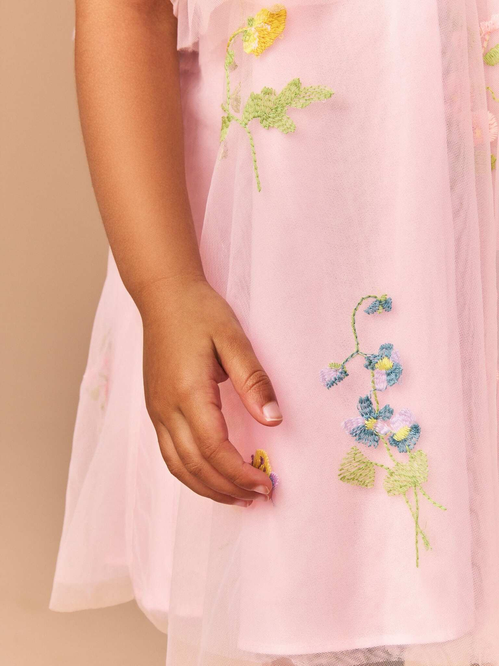 Платье для девочки Next E79-561, Розовый