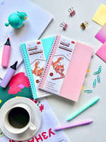 Тетрадь "Kawaii notebook" на эластичном гребне, A5, 60 л, розовый