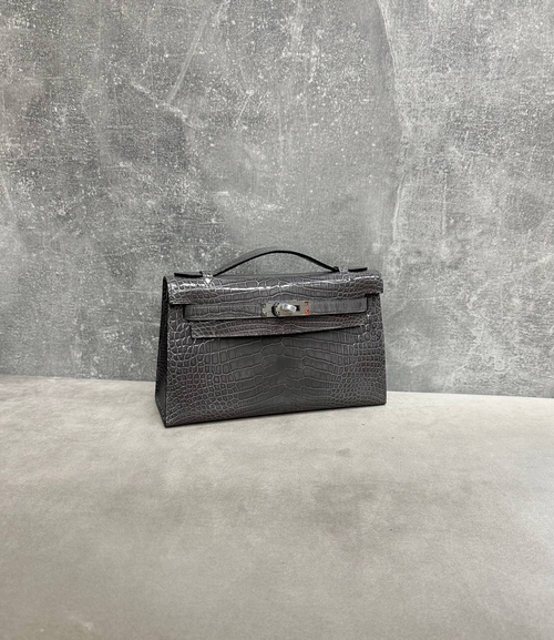 Сумка Hermes Kelli Pochette gris