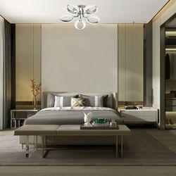 Люстра на штанге Escada VERBENA 10269/5LED Chrome