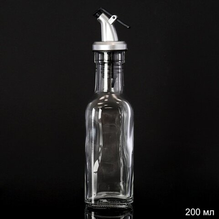 Емкость с дозатором для жидких специй 200 мл / FY-6 /уп 100/