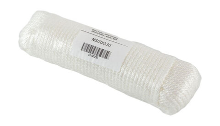 Веревка сплошного плетения d6мм, L30м белый, Marine Rocket