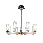 Люстра на штанге Indigo GRANDIOSO 13038/8R Black V000186L