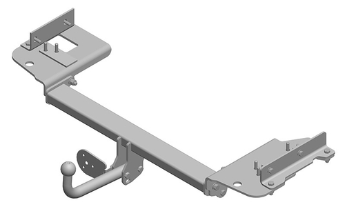 Фаркоп AvtoS для KIA SPORTAGE (2004-07.2010) с универсальной электрикой и сертификатом в комплекте, арт.(KI 16+electr)
