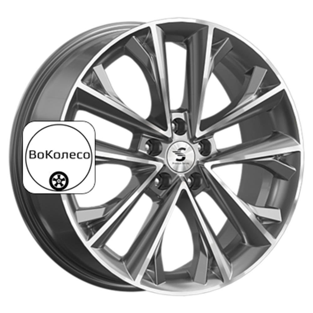 7x18/5x108 ET38 D60,1 КР012 (Jetour X70 Plus/X90 Plus) Diamond Gloss Graphite Premium Series