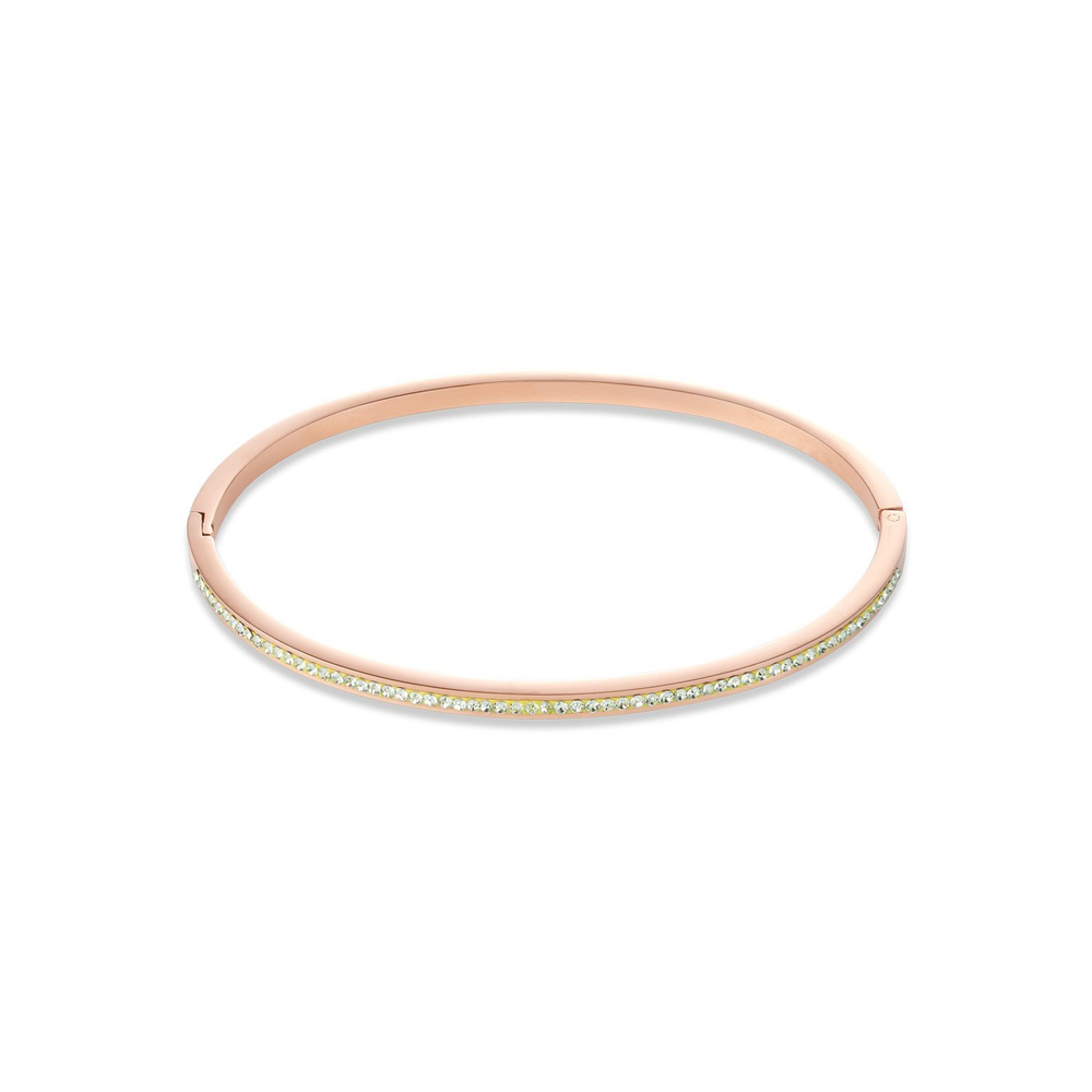 Браслет Coeur de Lion Light Green 0229/33-0520 цвет зеленый, золотой