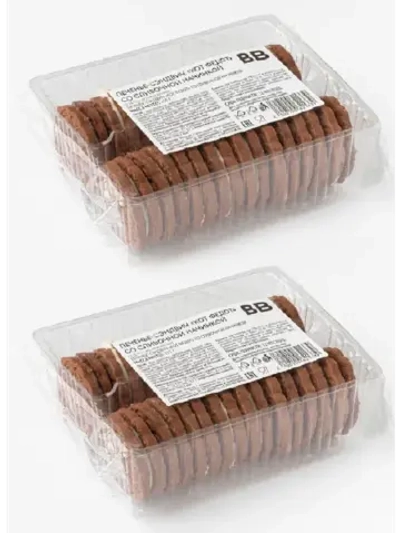 Печенье-сэндвич «Кот Федот» со сливочной начинкой 2 шт