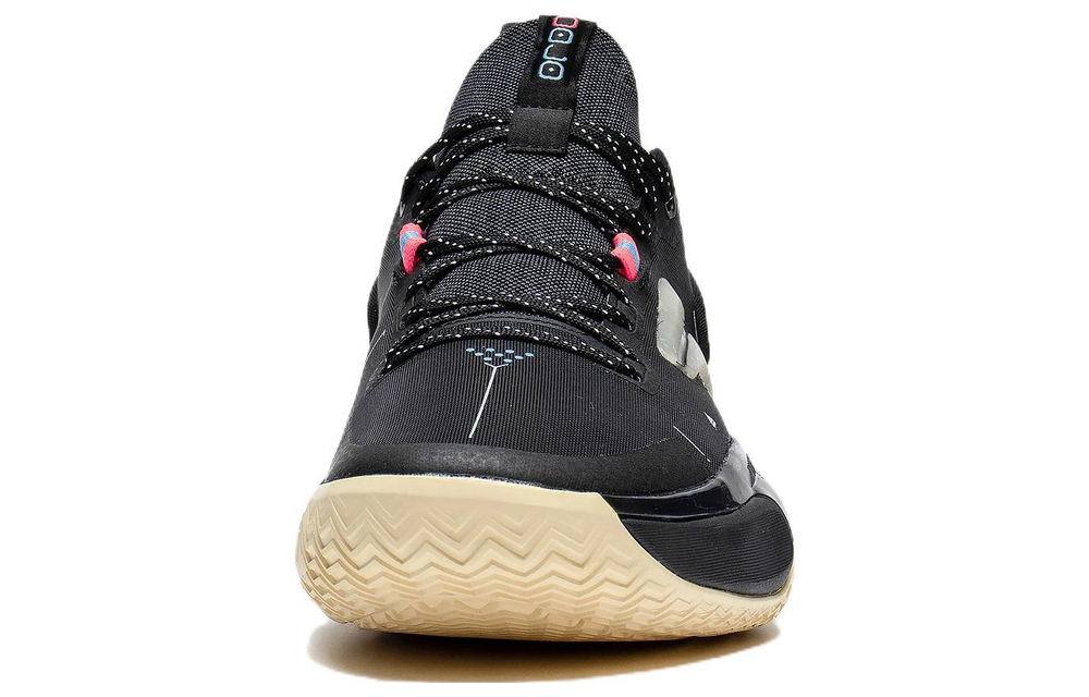 LiNing Blitz 9 Premium Combat Wear-Resistant Anti-slip Shock Reduction Help Basketball Shoes Black