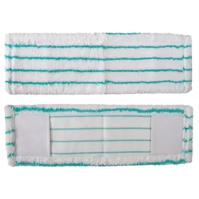 Насадка к швабре Р042 из микрофибры (50шт/кор, бело-бирюзовая)