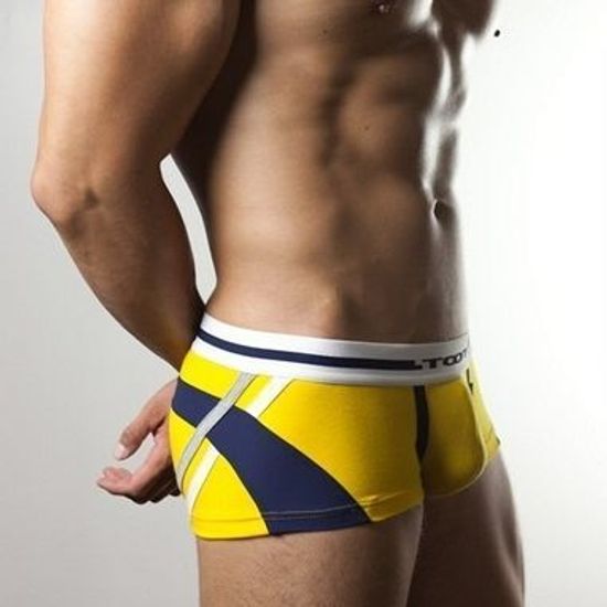 Мужские трусы хипсы TOOT Sports Binder Boxer Yellow