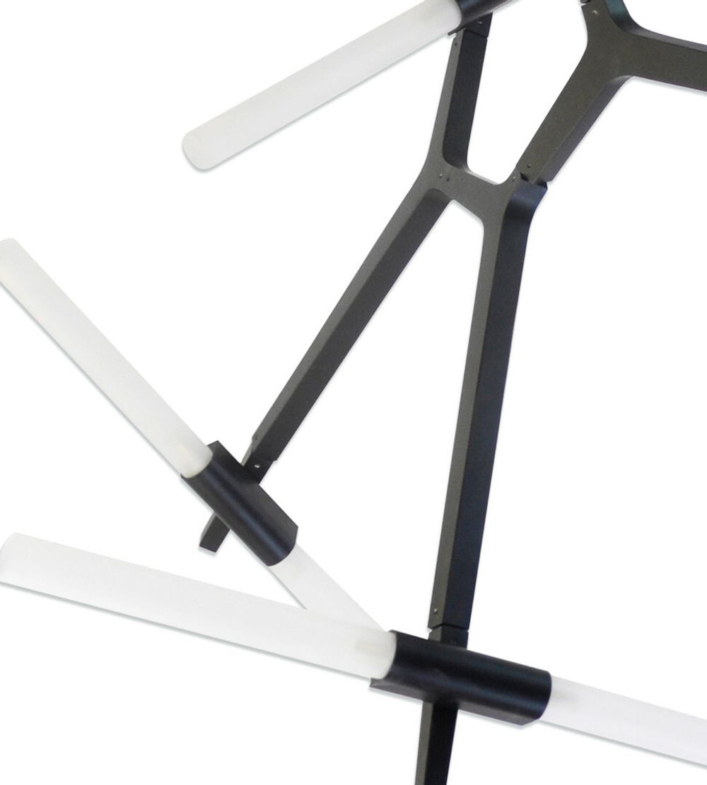 Kink Light 07531-12,19 Люстра Никс черный G9 60W