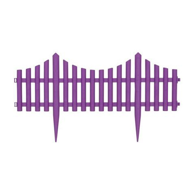 Сиреневое ограждение (60х30 см) - 5 секций (Цвет: сиреневый)