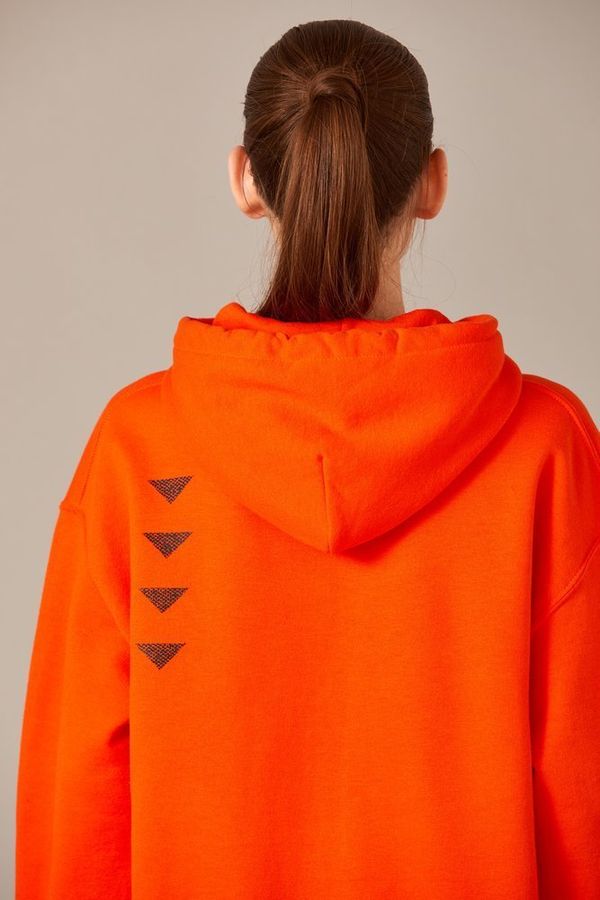 Худи Adult/Child Оранжевый - фото 4