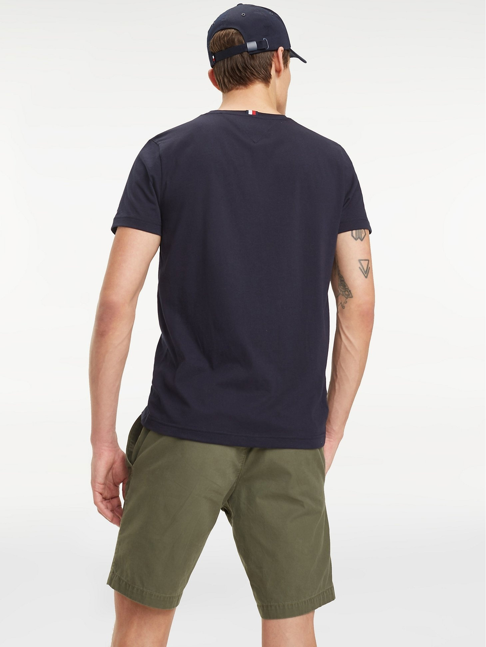 Футболка Tommy Hilfiger Organic Cotton Tommy Logo Sky Captain