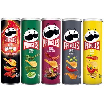 Чипсы Pringles BBQ Steak со вкусом стейка в соусе барбекю, 110 г (Китай)