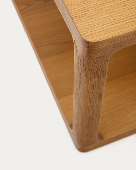 Журнальный столик из массива дуба Maymai 140x70 см