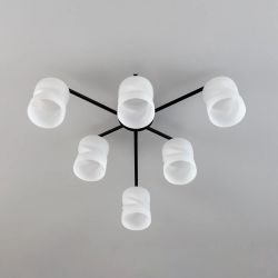 Citilux Нильс CL132165 Люстра потолочная Чёрная