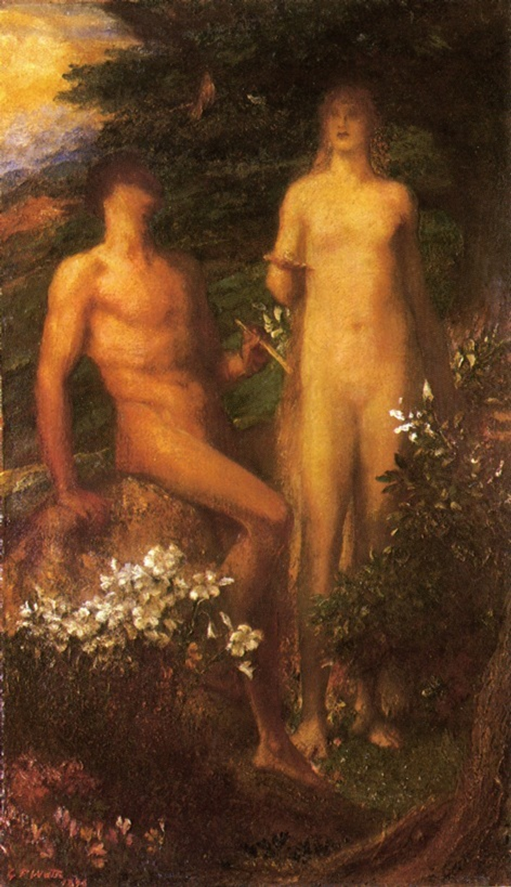 George Frederick Watts - эротическое искусство художника Джорджа Фредерика Уоттса. 16+