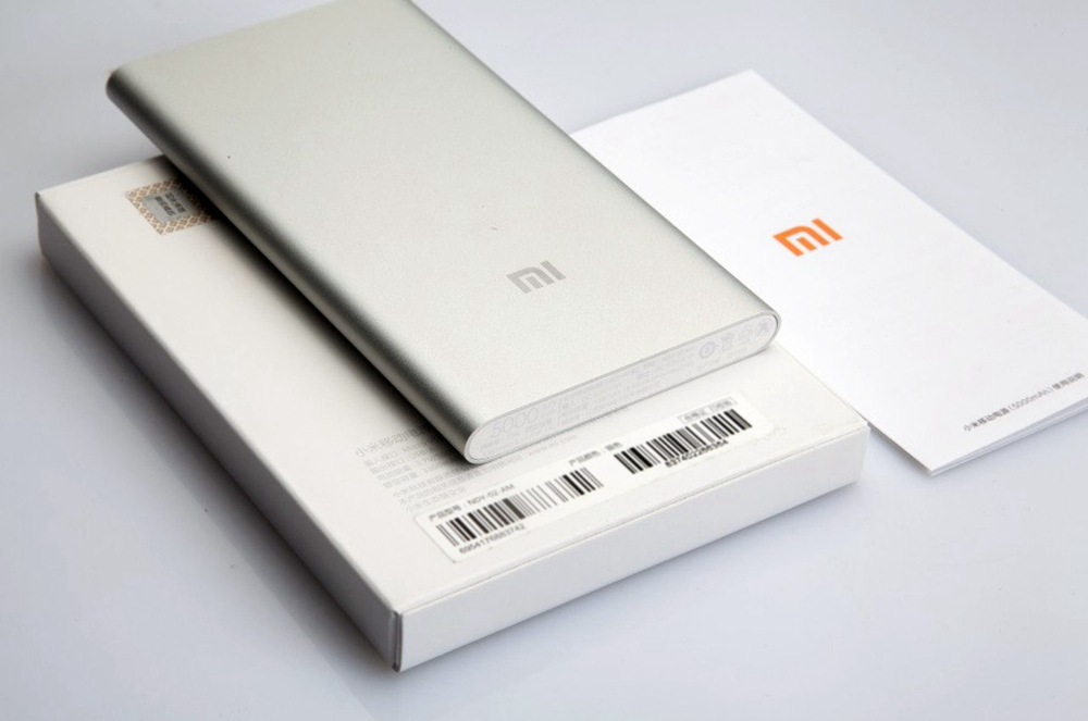 Внешний аккумулятор Xiaomi (Mi) Power 2 Slim 5000 mAh  (GLOBAL)