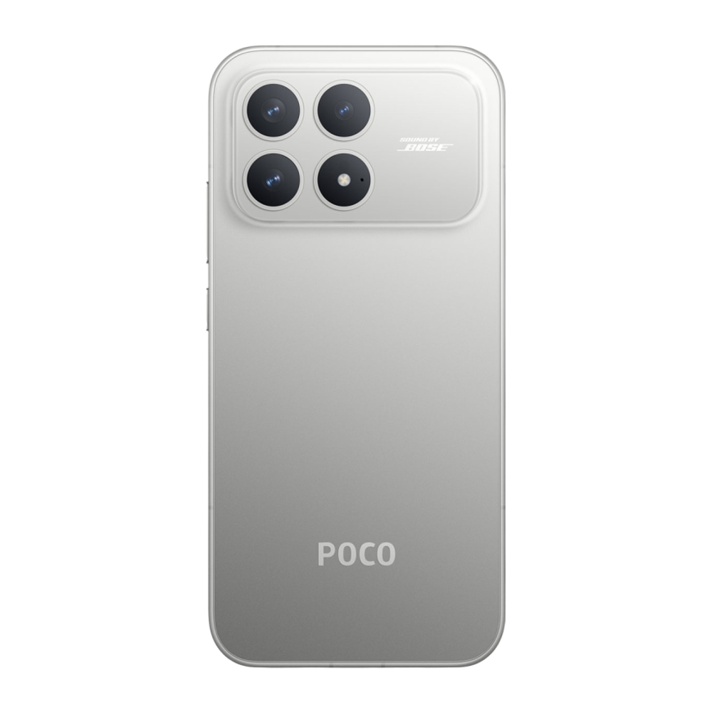 Смартфон Xiaomi POCO F8 Pro 12 ГБ + 512 ГБ («Серый титан» | Titanium Silver) (версия Global)