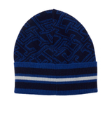 Хлопковая шапка TH MONOGRAM AOP Tommy Hilfiger - темно-синий(AM0AM11499)