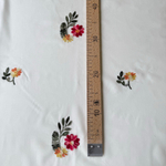 Вышивка с цветами