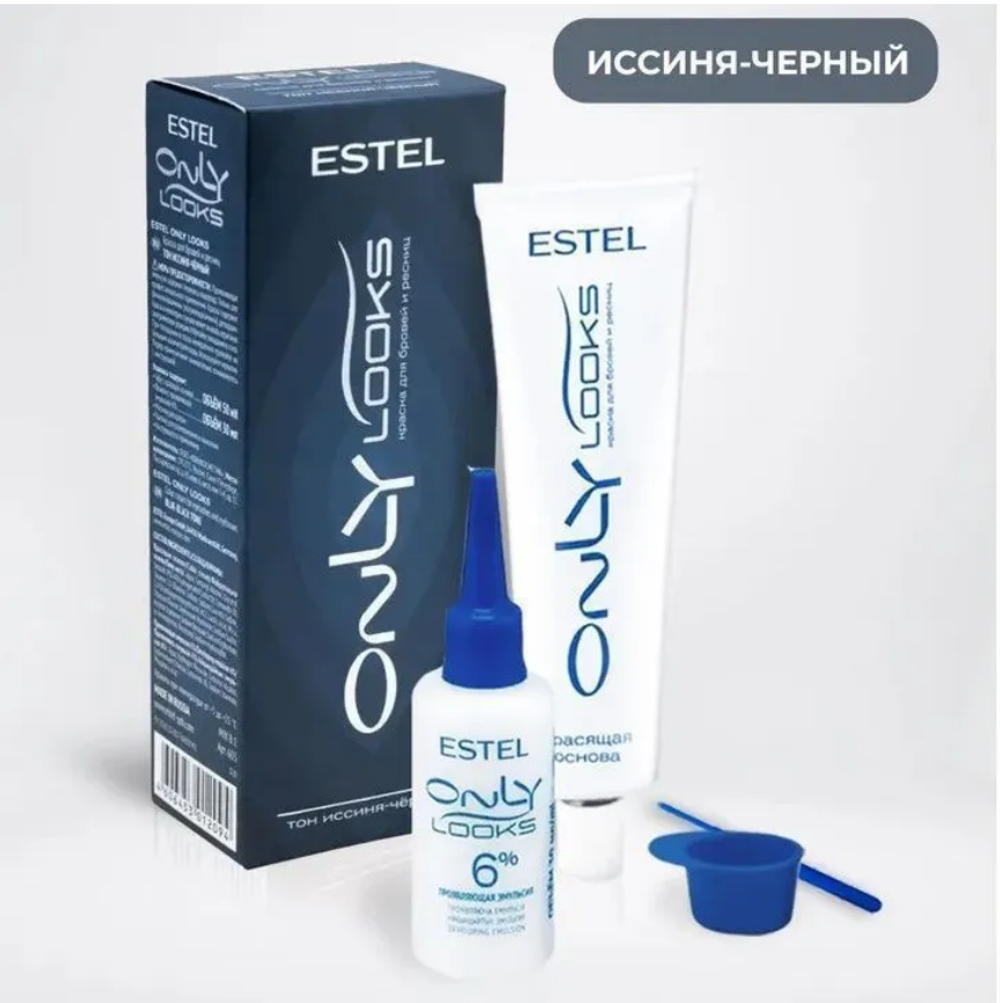 КРАСКА ONLY LOOKS ИССИНЯ-ЧЕРНЫЙ