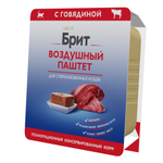 Brit Premium Воздушный паштет Говядина для стерилизованных кошек 100 г