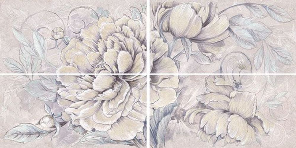 Панно DELICATO BOUQUET PERLA