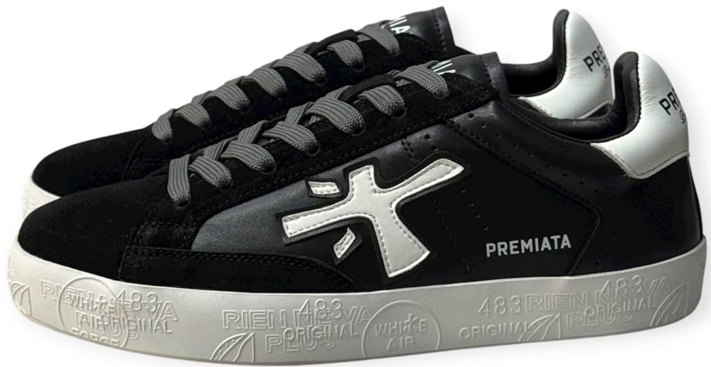 Premiata 483 Print Edition Black