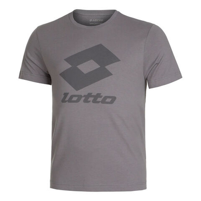 Мужское теннисное поло Lotto Smart IV 2 T-Shirt Men - Grey