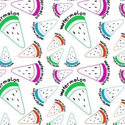 цветной арбуз