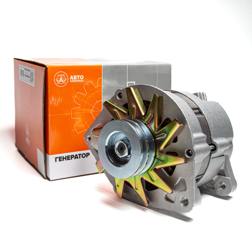 Генератор, КамАЗ, ИКАРУС, дв. КамАЗ, АМЗ, 28 В, 80 А, 2-ручьевой