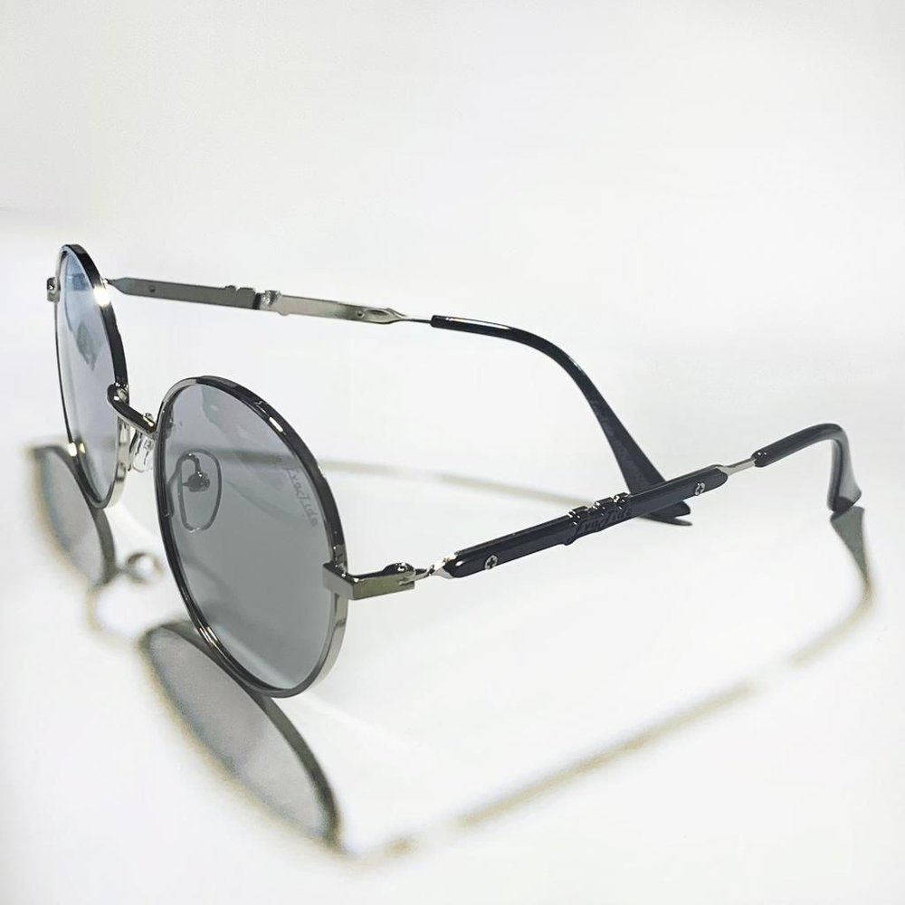 Очки солнцезащитные круглые с поляризацией