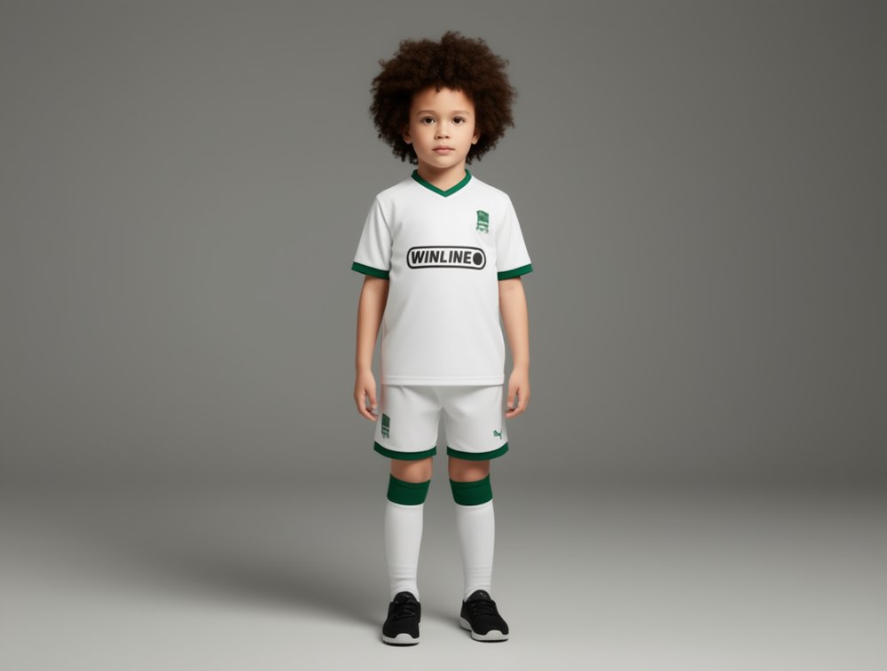 Детские футбольные формы ФК Краснодар,выездная сезон 2025/2026