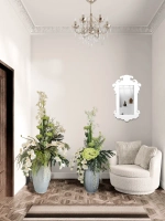 Композиция в напольной вазе "Белая орхидея"