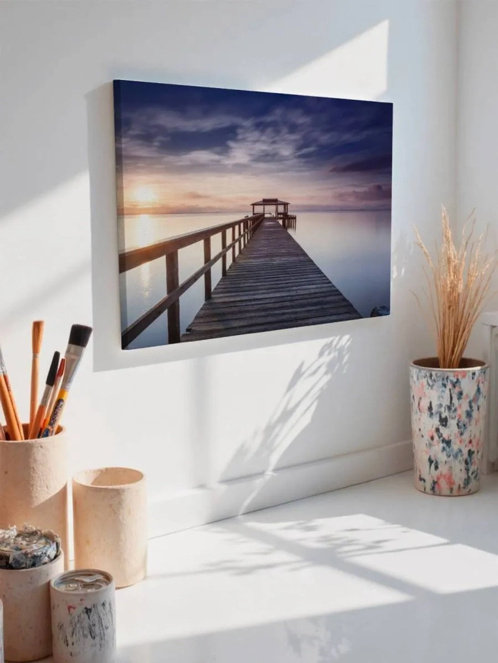 Картина на стену 40 X 50 Причал
