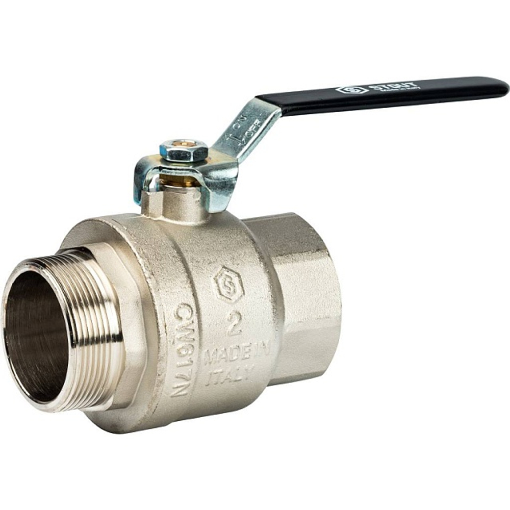 Кран шар. 2"ВН р. STOUT PN32 (полнопроходной)