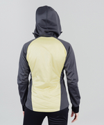 Куртка NORDSKI HYBRID HOOD Black/Yellow, женская, NSW853191