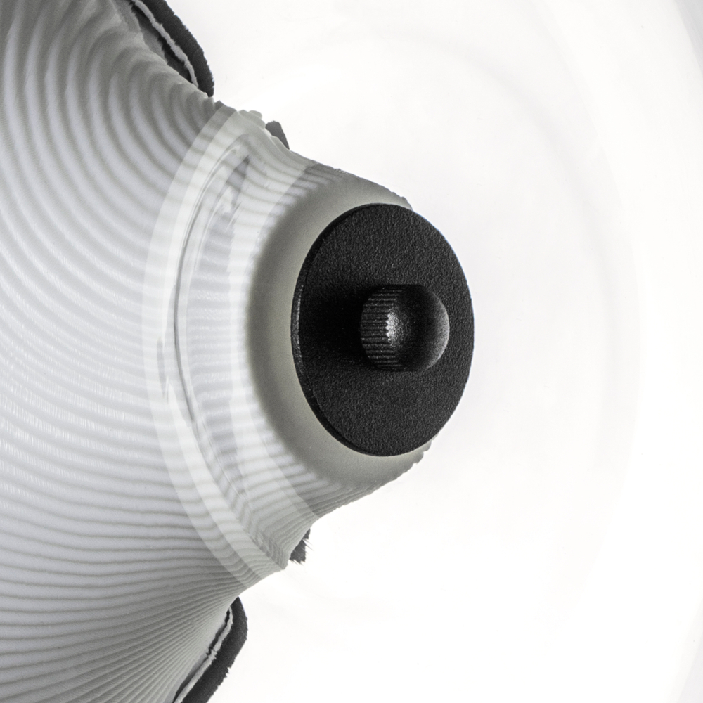 612017 Люстра PALERMO 8W LED 350LM G ЧЕРНЫЙ/ПРОЗРАЧНЫЙ 3000K