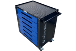 Инструментальная тележка GWT-B6 (6 ящиков, колеса с тормозом, синяя)