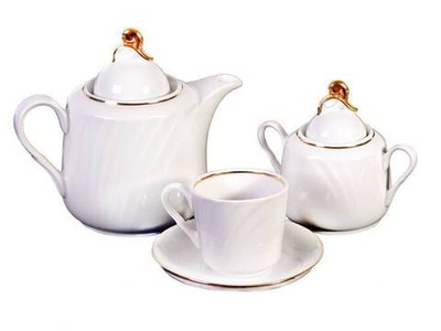 Чайный сервиз 14 предметов форма Голубка Классик