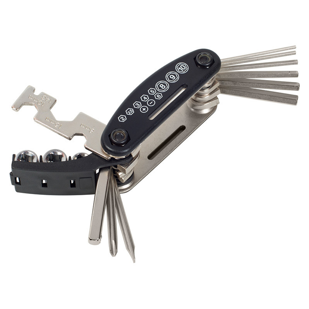 KING TONY (20A16MR) Набор инструментов для ремонта велосипедов, 16 предметов