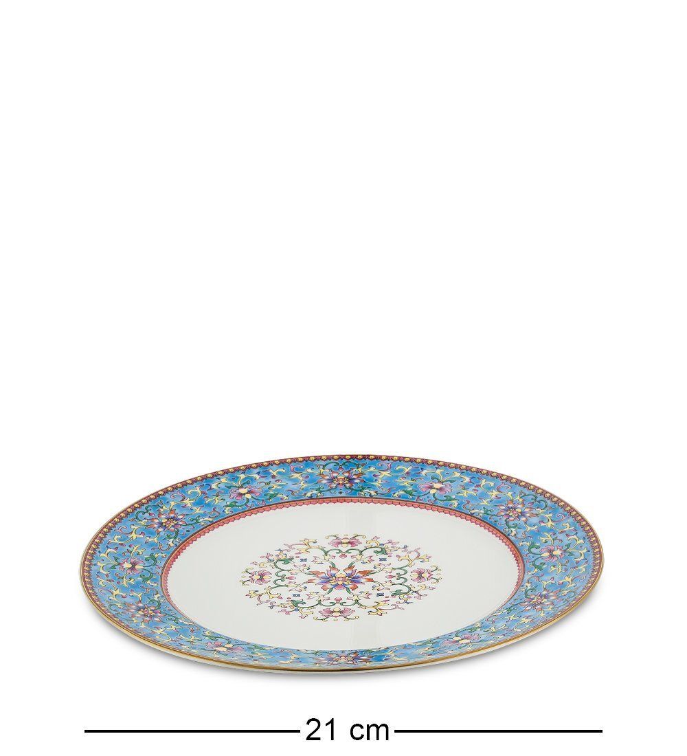 Pavone JK-174 Столовый сервиз 27 пр. на 6 перс. «Арабески» (Arabesca Blue  )