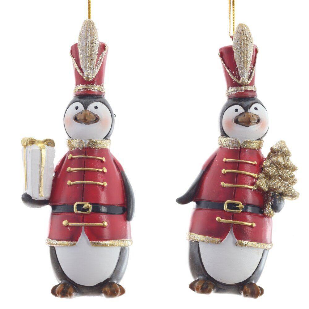 GAEM Фигурка декоративная подвесная "Пингвин", L5 W4,5 H12 см, 2в.