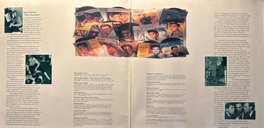 Elvis Presley - Danske Single Hits (Дания 1990г.)