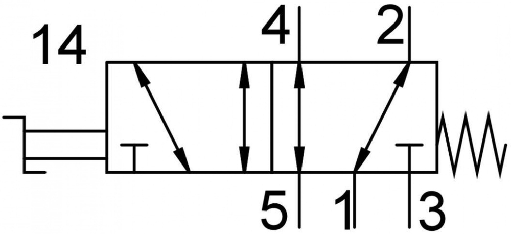 VHEF-H-M52-M-G18 Ручной клапан