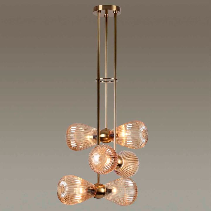 Подвесная люстра Odeon Light Exclusive Elica 5402/6