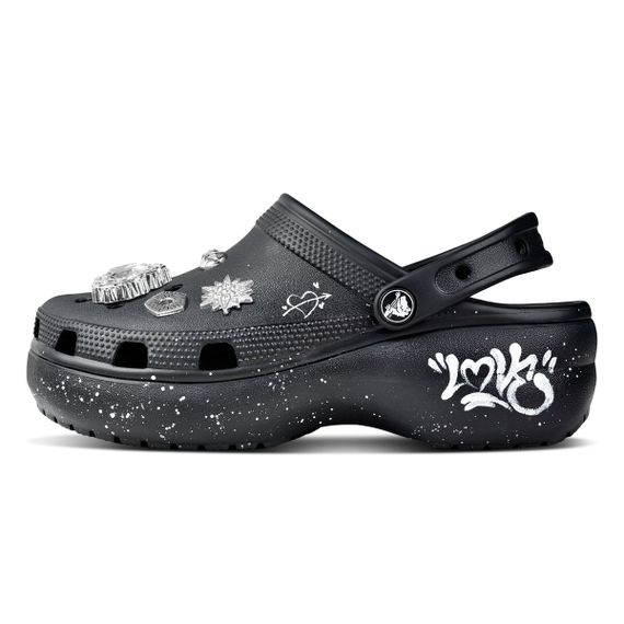 Crocs Classic Platform Clog 'Black'