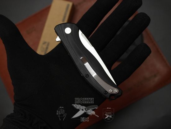 Складной нож Городской VN Ф-3 K283-1 c клинком из стали 5Cr15MoV, рукоять G10